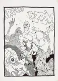 Przypadek Czesława G. by Dominik Szcześniak, 1998, tusz, ołówek, cienkopis, papier, offered Dec 2014