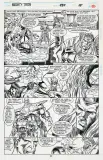 Mc Wyman, Mighty Thor, 1994, tusz, akwarela, papier