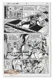 John Dennis, Wonder Woman, 1992, tusz, ołówek, papier