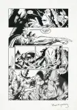 Kent Burles, Planet of the Apes, 1991, tusz, ołówek, papier