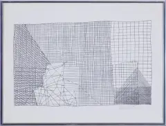 Andrzej B. Bartczak, Bez tytułu, serigrafia, papier