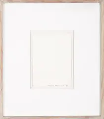 Bez tytułu by Antoni Starczewski, 1972, druk wypukły suchy, karton, sold Nov 2014