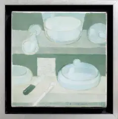 Kiejstut Bereźnicki, Szkła małe II, 2010, akryl, płótno