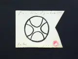 Zygmunt Januszewski, Lotos, 1993, gwasz, papier