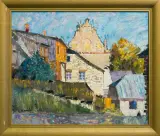 Franciszek Kmita, Kazimierz (Kościół św. Anny), 1985, olej, płótno