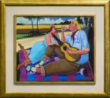 Comment ca va by Jacek Pałucha, 2011, olej, płótno, sold Sep 2014