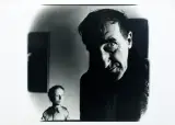 Keiichi Tahara, Portret Tadeusza Kantora, fotografia czarno-biała, papier