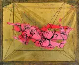 Para by Krzysztof Patalas, 2014, technika własna, płótno, sold Aug 2014