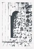 Okno by Jan Tarasin, 1976/1991, serigrafia, papier, sold Aug 2014