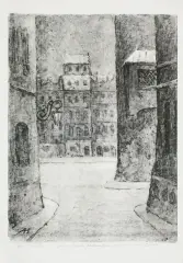 RYNEK STAREGO MIASTA W WARSZAWIE - STRONA DEKERTA by Aleksander Sołtan, litografia, papier, offered Jul 2014
