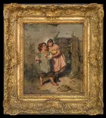 Edwin Roberts, I PSZCZOŁY LUBIĄ MIÓD, olej, płótno