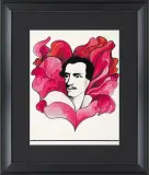 Jan Lenica, PROJEKT PLAKATU DLA TEATRU NARODOWEGO, 1978, tusze barwne, akwarela, papier