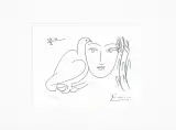 Oblicze pokoju. Le visage de la paix by Pablo Picasso, 1950, litografia, papier, sold Jun 2014