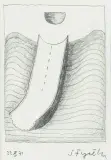 Stanisław Fijałkowski, 22 X 1971, ołówek, papier
