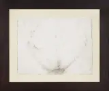 Teresa Murak, RYSUNEK Z CYKLU ŚCIERKI, 1993, obiekt powstały w wyniku działania na papier