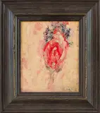 Aleksander Kobzdej, OTWARCIE, 1962, olej, płótno