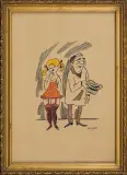 Zbigniew Lengren, Rysunek satyryczny