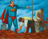 Jacek Pałucha, Podaj cegłę Supermanowi