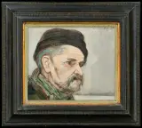 STARZEC by Vlastimil Hofman, 1923, olej, tektura, sold Mar 2014