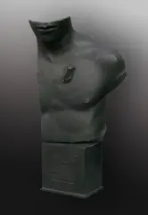 Igor Mitoraj, TORSO, lata 90. XX w., brąz patynowany