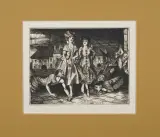 Kopia pracy B.Schulza Zaczarowane miasto II by Małgorzata Leszczewska-Włodarska, 1991, akwaforta, papier, sold Mar 2014