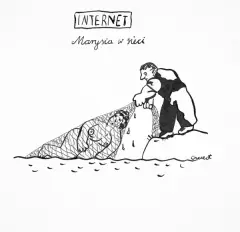 Andrzej Czeczot, Internet. Marysia w sieci, tusz pióro, pędzel, długopis, papier