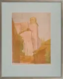 Karol Frycz, Kurza Stopka, 1911, autolitografia barwna, papier