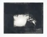 Wojciech Pąkowski, To the enter, 1984, akwaforta, odprysk, papier