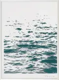 Fale by Jan Tarasin, 1990, serigrafia barwna, papier, sold Dec 2013