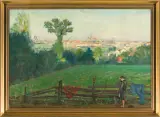 Vlastimil Hofman, GRAJEK NA TLE PANORAMY KRAKOWA