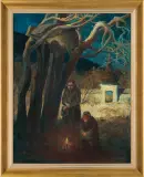 Michał Stańko, ZADUSZKI CZASU WOJNY, 1938-1944, olej, płótno