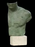ASKLEPIOS by Igor Mitoraj, brąz patynowany, kamień, sold Dec 2013