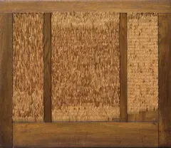 KOLĘDA by Andrzej Szewczyk, 1993/94, drewno, technika własna, sold Dec 2013