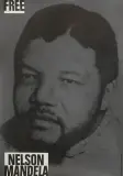 Neumann Ingolf Friedrich Jochen, Free Nelson Mandela, 1985, typografia barwna, papier