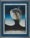 Andrzej Pietsch, Aktorka VII B - Fala, 1993, akwaforta, akwatinta, odprysk, papier
