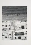 Przedmioty by Jan Tarasin, 1977/1992, serigrafia, papier, sold Nov 2013