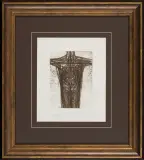 Tors by Magdalena Abakanowicz, 1985, miękki werniks, papier, sold Oct 2013