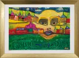 Irinaland über dem Balkan, 1969 (wyd. 2006) by Friedensreich Hundertwasser, giclée, papier, offered Oct 2013