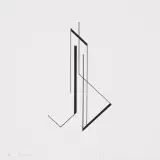 Henryk Stażewski, Abstrakcja, 1984, serigrafia, karton