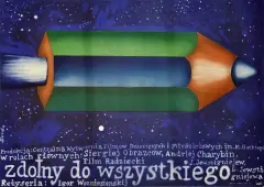 Romuald Socha, Zdolny do wszystkiego, 1976, offset barwny, papier