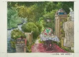 Ścieżka nad wodą by Jacek Yerka, 1997, kredki, ołówek, papier, sold Sep 2013