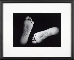 Józef Robakowski, Stopy, fotografia czarno-biała, papier