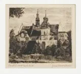 Janusz Benedyktowicz, Kościół S.S. Norbertanek, sucha igła, papier