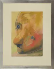 Ruri by Stasys Eidrigevičius, 1993, pastel, papier, offered Jun 2013