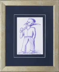 Henryk Waniek, Sarmata, długopis, papier