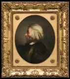 Franciszek Tepa, PORTRET ADAMA MICKIEWICZA, 1857, olej, płótno