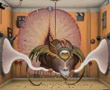 Jacek Yerka, MŁODY HADRON NA HUŚTAWCE FOTONOWEJ
