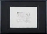 Pablo Picasso, Rycina LIV z Teki Vollarda, 1933, serigrafia, papier