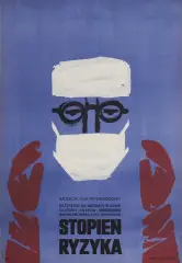 Witold Chmielewski, Stopień ryzyka, 1970, offset barwny, papier