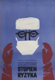 Witold Chmielewski, Stopień ryzyka, 1970, offset barwny, papier